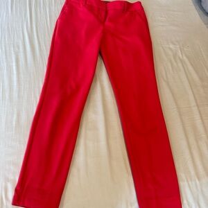 Express Bold Red Pants